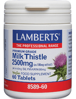 Milk Thistle 2500mg, 60 tabs - Lamberts Online now