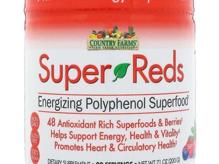 Super Reds Energizing Polyphenol Superfood, 200g - Country Farms Online now