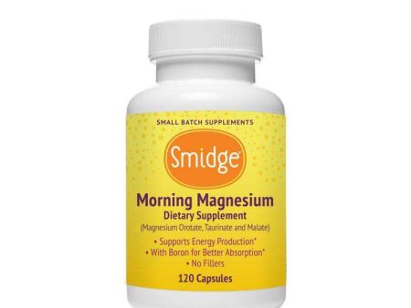 Morning Magnesium, 120 Capsules - Smidge For Discount