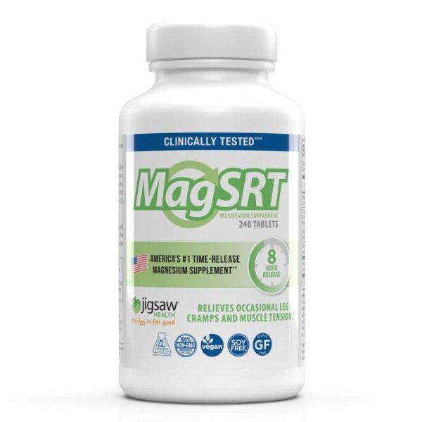 Magnesium w SRT 240 tabs - Jigsaw Health Cheap