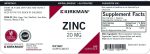 Zinc 20mg, Hypoallergenic - 100 Capsules - Kirkman Laboratories Hot on Sale