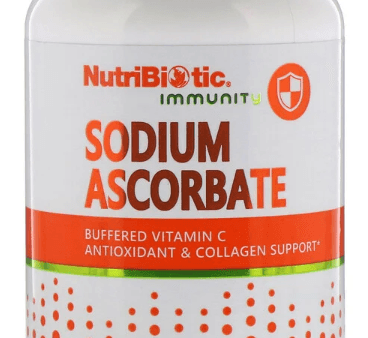 Sodium Ascorbate, Crystalline Powder, 8 oz (227 g) - NutriBiotic Immunity on Sale