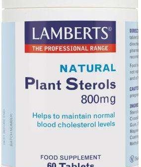 Plant Sterols 800mg 60 Tabs - Lamberts For Sale