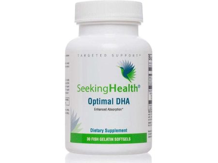 Optimal DHA - 30 Softgels - Seeking Health Discount