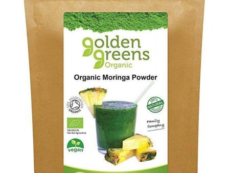 Organic Moringa Leaf Powder 100g - Golden Greens For Sale