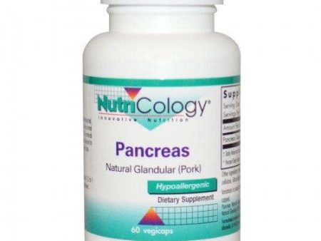 Pancreas Natural Glandular Pork, 60 Veg Caps - Nutricology   Allergy Research Group on Sale