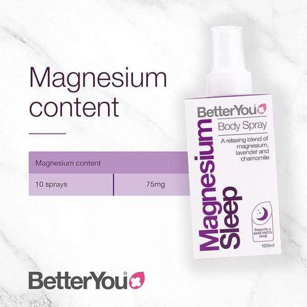 Magnesium Sleep Body Spray - 100 ml - BetterYou Ltd - SOI** Online Hot Sale