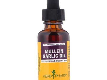 Mullein Garlic Compound, 1 fl oz - Herb Pharm Hot on Sale