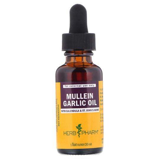 Mullein Garlic Compound, 1 fl oz - Herb Pharm Hot on Sale