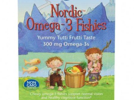 Omega-3 Fishies, Tutti Frutti, 36 Gummies - Nordic Naturals Fashion