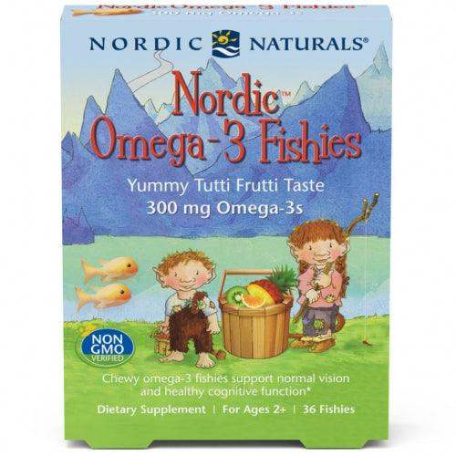 Omega-3 Fishies, Tutti Frutti, 36 Gummies - Nordic Naturals Fashion