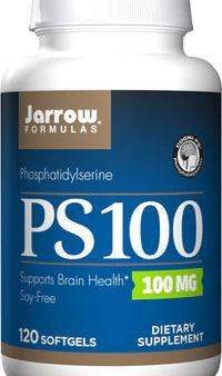 PS100, Phosphatidylserine (SOY FREE) 100mg, 120 Softgels - Jarrow Online