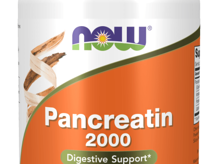 Pancreatin 2000 (10X 200 mg) 250 Capsules - Now Foods For Discount