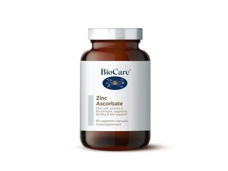 Zinc Ascorbate- 60 Capsules - Biocare Online