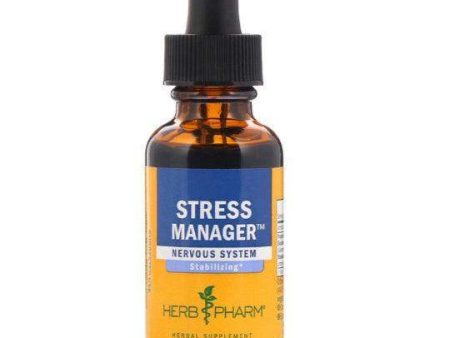 Stress Manager, 1 oz - Herb Pharm For Discount