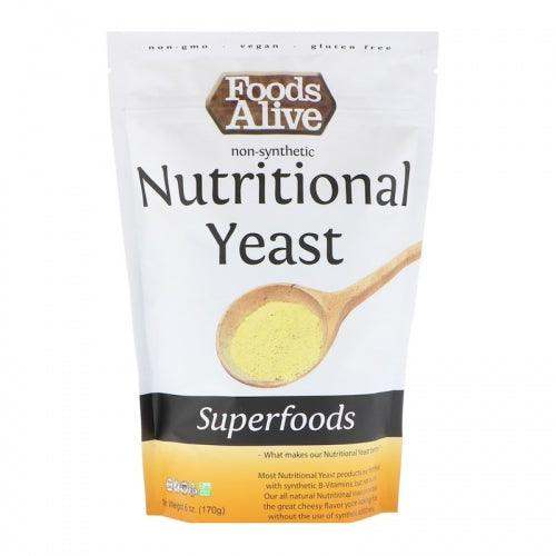 Nutritional Yeast Superfoods 6oz (170g) - Foods Alive For Discount