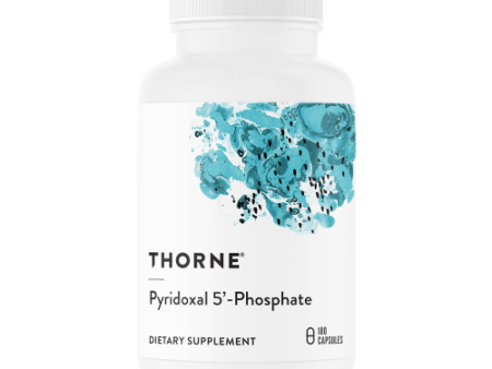 Pyridoxal 5 -Phosphate ( P5P P-5-P) , 180 Veggie Caps - Thorne Research Sale