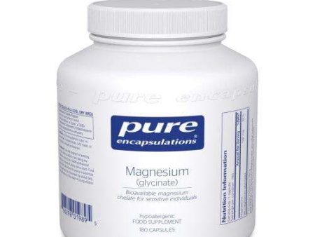 Magnesium (glycinate) 120mg 180 caps - Pure Encapsulations For Discount