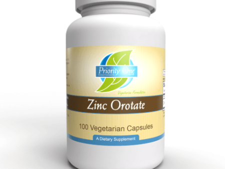 Zinc Orotate 100 Capsules - Priority One Vitamins For Cheap