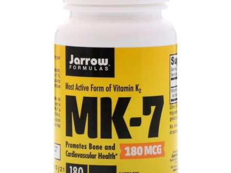 MK-7 (Vitamin K2) 180mcg - 30 Softgels - Jarrow Formulas on Sale