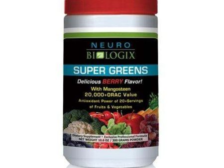 Super Greens (Berry) - 300g - Neuro Biologix Supply