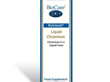 Nutrisorb® Liquid Chromium 15ml - BioCare Cheap