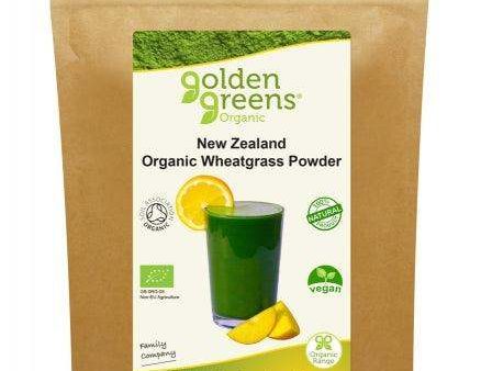 Wheatgrass Powder (Organic) - 100g - Golden Greens (Greens Organic) Cheap