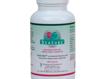 Seacure Hydrolyzed White Fish Protein, 180 Capsules - Proper Nutrition Discount