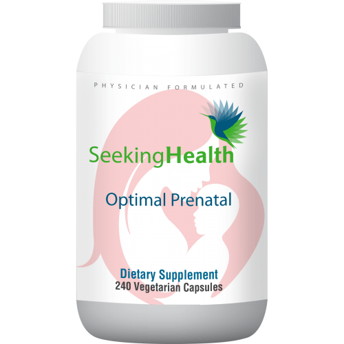 Optimal Prenatal - 240 Vegetarian Capsules - Seeking Health Cheap