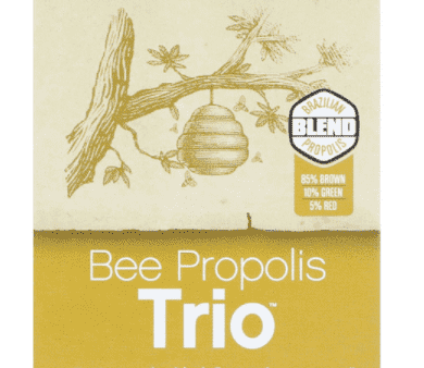 Bee Propolis Trio, 60 Vegetable Capsules - NaturaNectar Online now