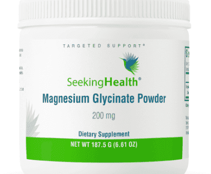 Magnesium Glycinate Powder, 187.5g - Seeking Health Online Hot Sale