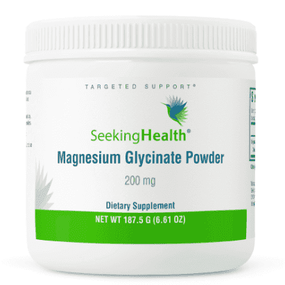 Magnesium Glycinate Powder, 187.5g - Seeking Health Online Hot Sale