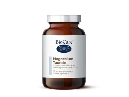 Magnesium Taurate 60 Capsules - BioCare Sale