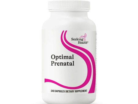 Optimal Prenatal - 240 Vegetarian Capsules - Seeking Health Cheap