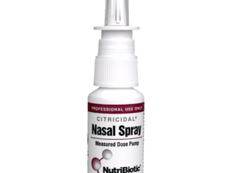 Nasal Spray, with Grapefruit Seed Extract, 1 fl oz (29.5 ml) - NutriBiotic For Sale