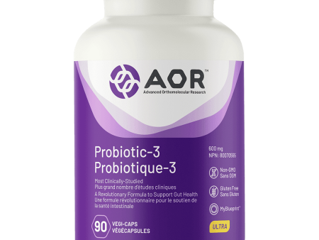 Probiotic-3 - 90 capsules - AOR Fashion