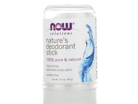 Nature s Deodorant Stick 99g - Now Foods on Sale