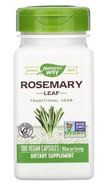 Rosemary Leaf, 700 mg, 100 Vegan Capsules - Nature s Way For Cheap