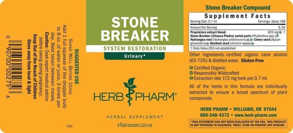 Stone Breaker Compound, 1 fl oz - Herb Pharm For Cheap