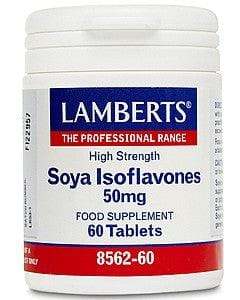 Soya Isoflavones 50mg 60 tabs - Lamberts Online Sale