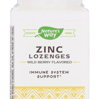 Zinc Lozenges (Berry Flavoured) 60 caps - Nature s Way Cheap