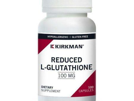 Reduced L-Glutathione (Hypoallergenic) 100mg, 100 Capsules - Kirkman Laboratories Discount