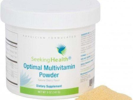 Optimal Multivitamin Powder (Cherry Flavour) - 144g (5.08 oz) - Seeking Health Cheap