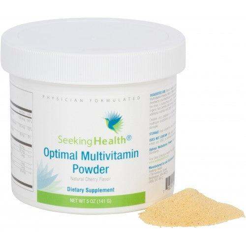 Optimal Multivitamin Powder (Cherry Flavour) - 144g (5.08 oz) - Seeking Health Cheap