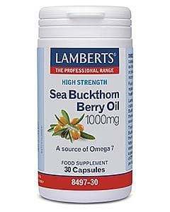 Sea Buckthorn Berry Oil 1000mg 30 Caps - Lamberts Online Hot Sale