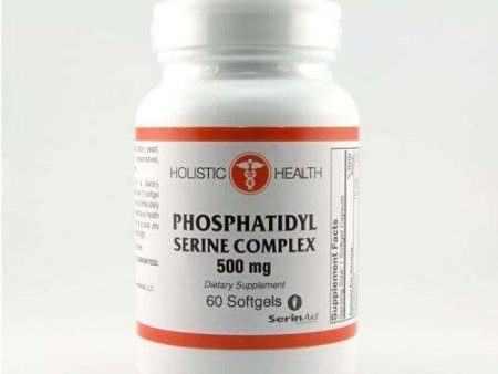 Phosphatidyl Serine (phosphatidylserine) Complex 500 mg (PS PE PC) 60 Softgels - Holistic Health Hot on Sale