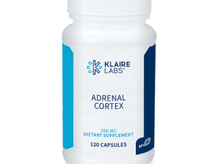 Adrenal Cortex 250mg 120 Capsules - Klaire Labs. For Sale