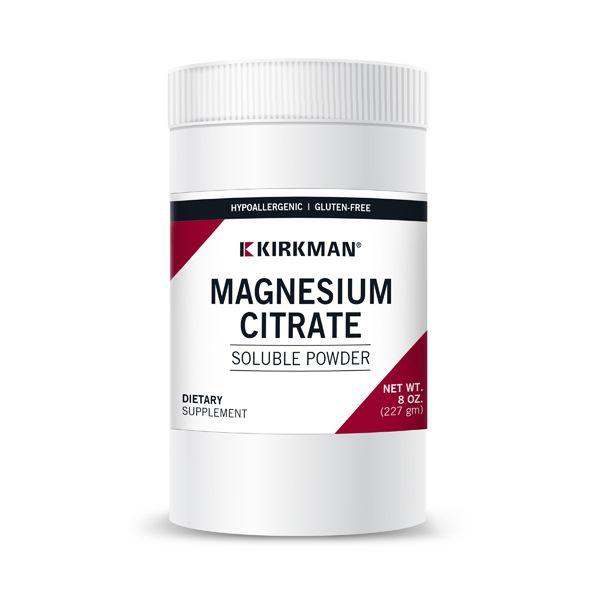 Magnesium Citrate Soluble Powder (Hypoallergenic), 227g - Kirkman Laboratories Online Sale