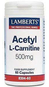 Acetyl L-Carnitine 500mg 60 Caps - Lamberts on Sale