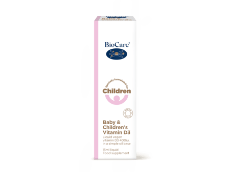 Baby & Children s Vitamin D3 15ml - BioCare For Sale